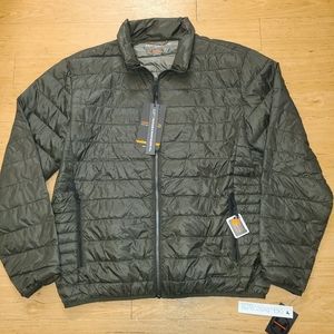 HAWKE & CO. Packable Mens Puffer Sport Jacket